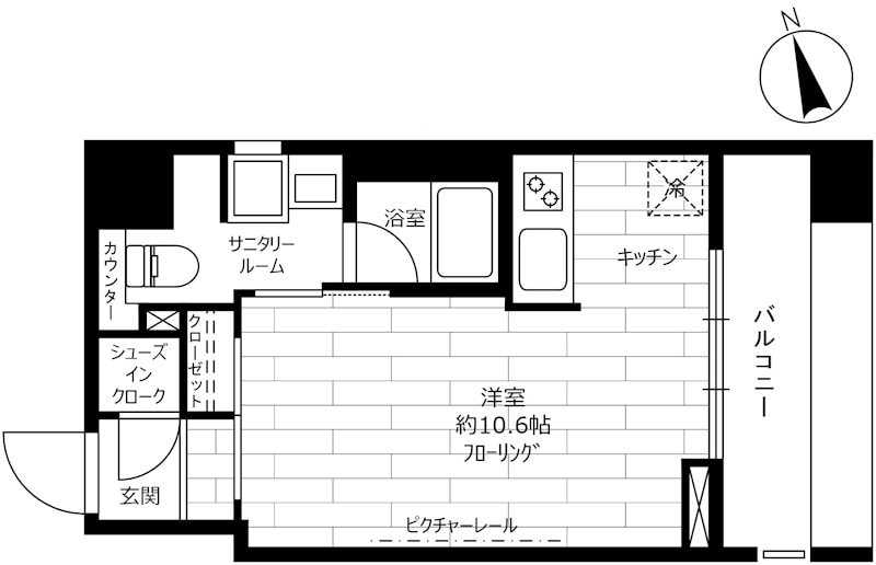 ステージグランデ蔵前の物件間取画像