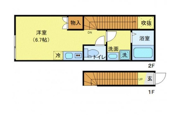 MQuarto秋津の物件間取画像