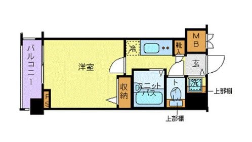 トーシンフェニックス芝アストラーレの物件間取画像