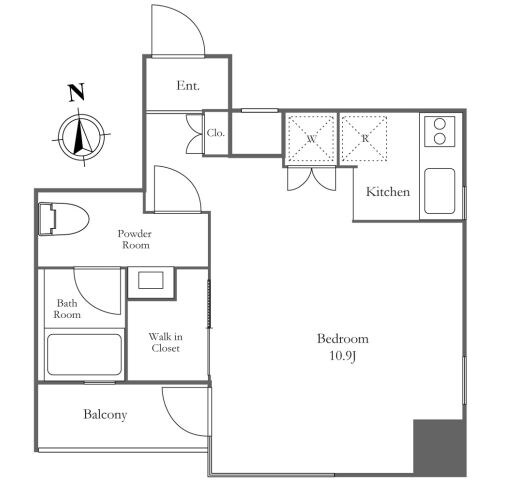 BluRock銀座イーストの物件間取画像