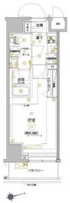 RELUXIA墨田八広の物件間取画像