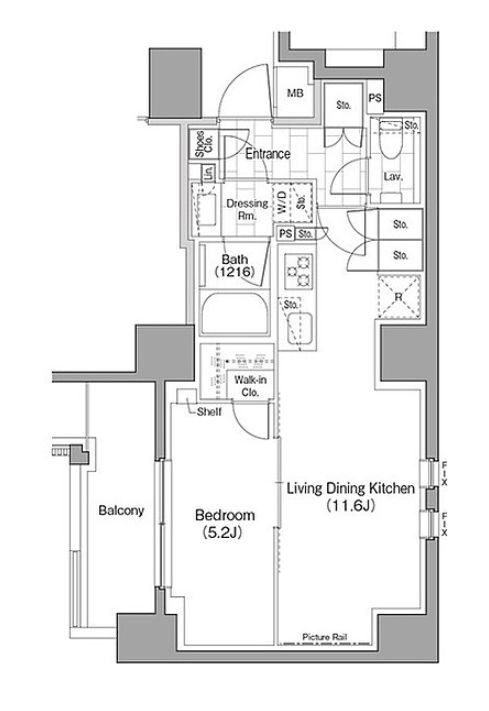 浅草駅 徒歩4分 2階の物件間取画像