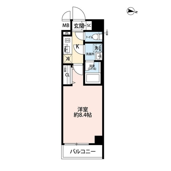 本所吾妻橋駅 徒歩8分 5階の物件間取画像