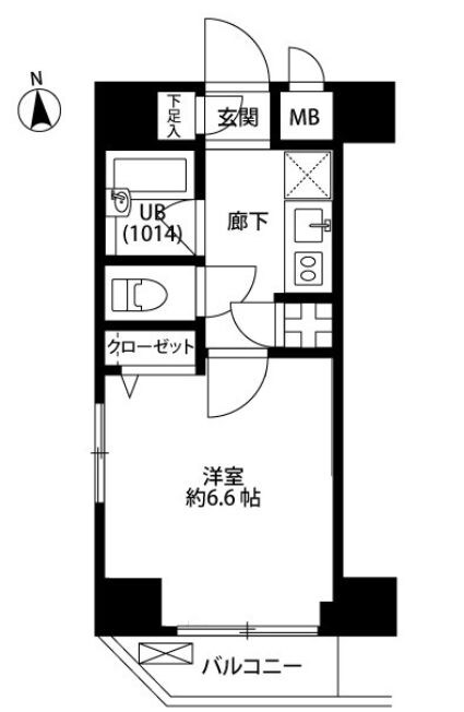 プレール・ドゥーク大島PARK SIDEの物件間取画像