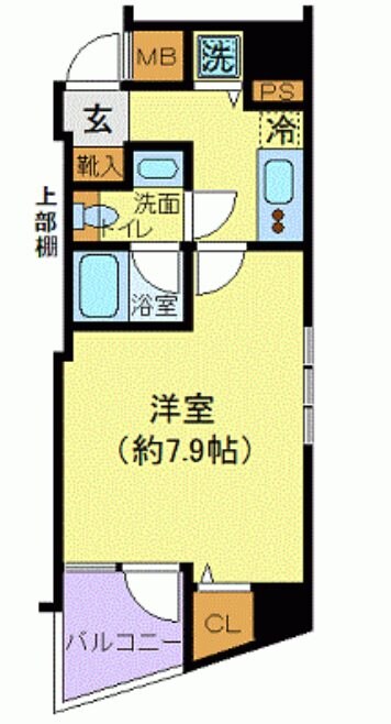 シンシティ中野の物件間取画像