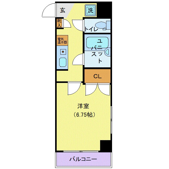 リヴイン国立の物件間取画像