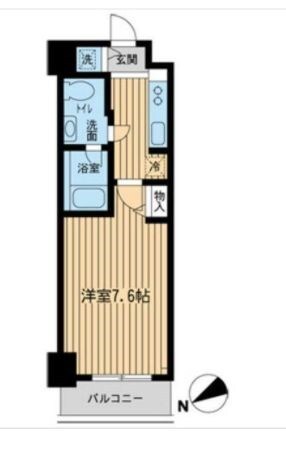 桜台駅 徒歩6分 5階の物件間取画像