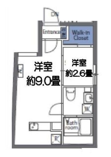 アリュール砂町銀座の物件間取画像