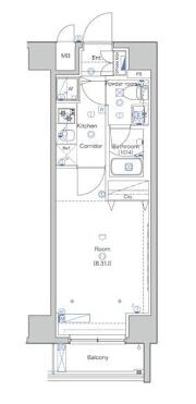 八広駅 徒歩6分 4階の物件間取画像