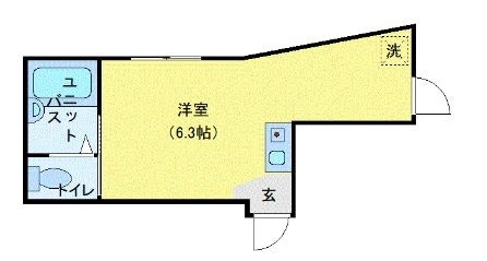 ピタアタ柴又の物件間取画像