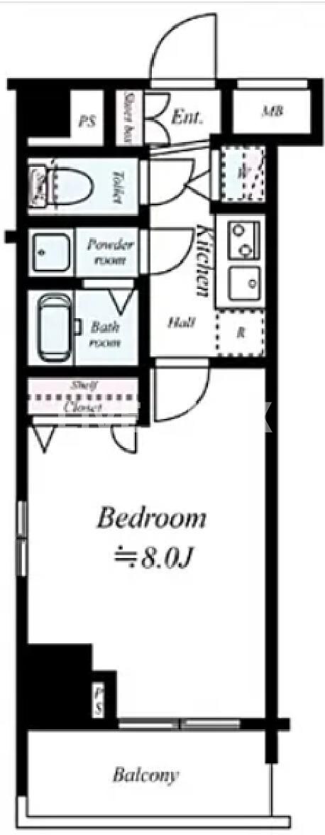 グランシアタワー亀戸の物件間取画像