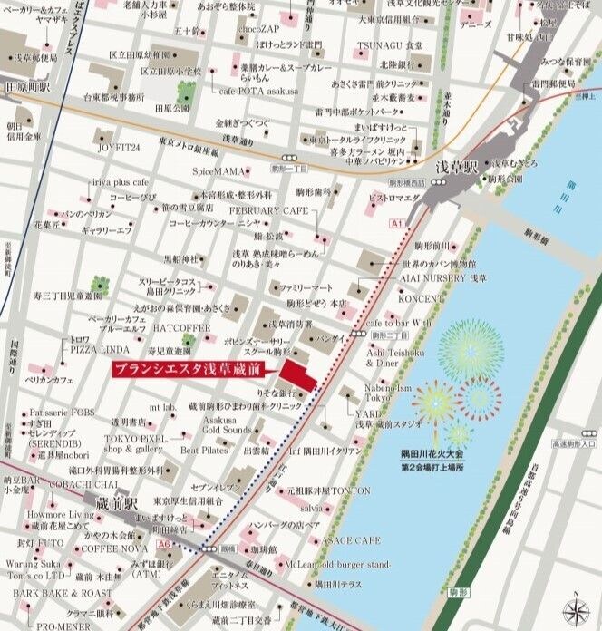 ブランシエスタ浅草蔵前の物件内観写真