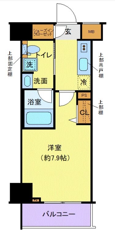 クレヴィスタ押上の物件間取画像