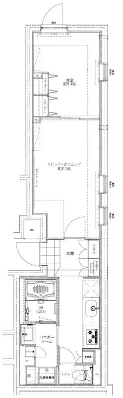 新大塚駅 徒歩9分 2階の物件間取画像