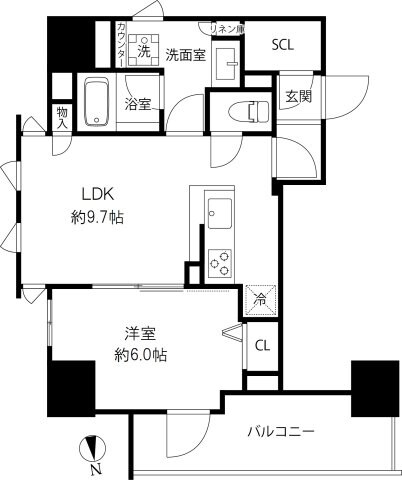 プレール・ドゥーク浅草橋の物件間取画像