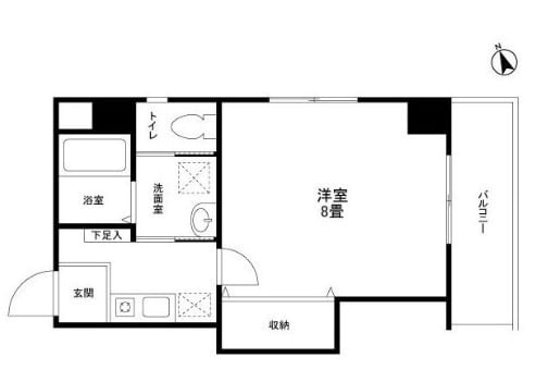 本所吾妻橋駅 徒歩5分 9階の物件間取画像