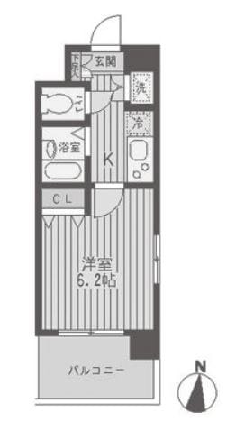 レジディア両国の物件間取画像