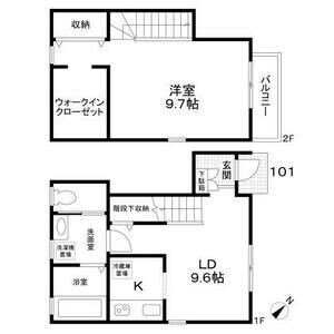 月島駅 徒歩2分 1-2階の物件間取画像