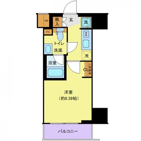 プレール・ドゥーク川口並木の物件間取画像