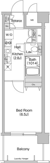 品川シーサイド駅 徒歩8分 2階の物件間取画像