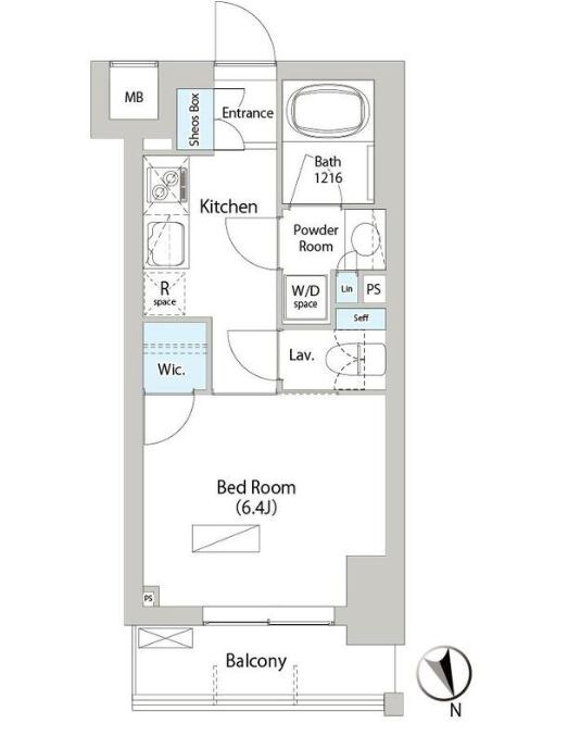 浅草橋駅 徒歩3分 5階の物件間取画像