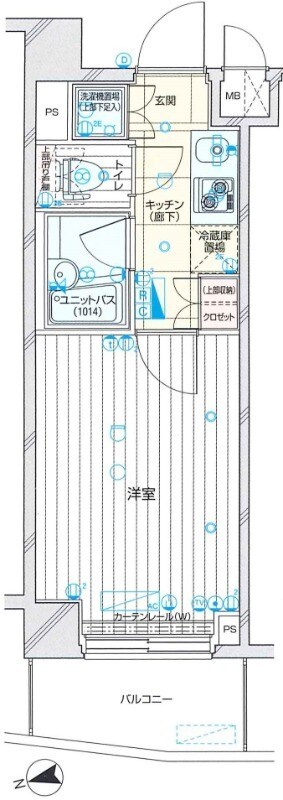 練馬高野台駅 徒歩9分 3階の物件間取画像