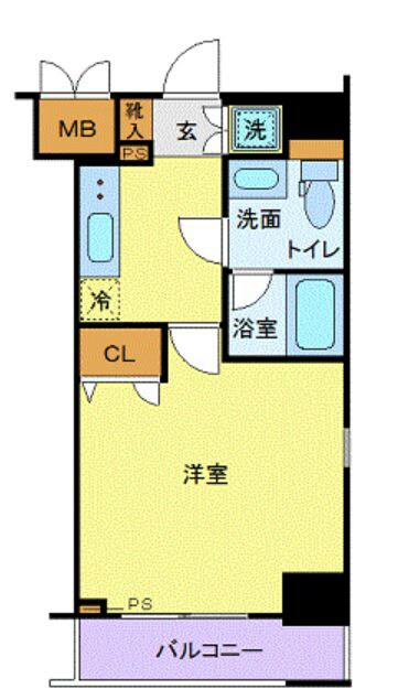 ライジングプレイス金町の物件間取画像