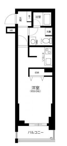 馬喰町駅 徒歩2分 11階の物件間取画像