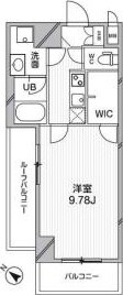 西馬込駅 徒歩3分 5階の物件間取画像