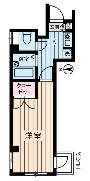 三ノ輪駅 徒歩4分 3階の物件間取画像