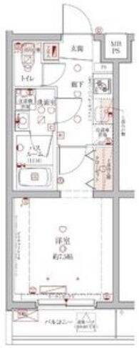 ときわ台駅 徒歩8分 3階の物件間取画像