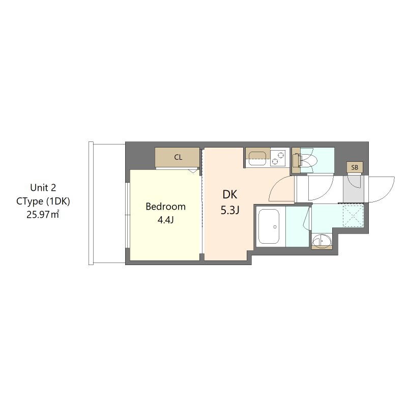西台駅 徒歩10分 3階の物件間取画像