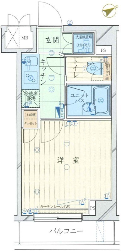 中村橋駅 徒歩7分 2階の物件間取画像