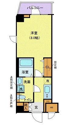 LEXE文京白山の物件間取画像