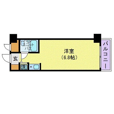 ルイシャトレ恵比寿の物件間取画像