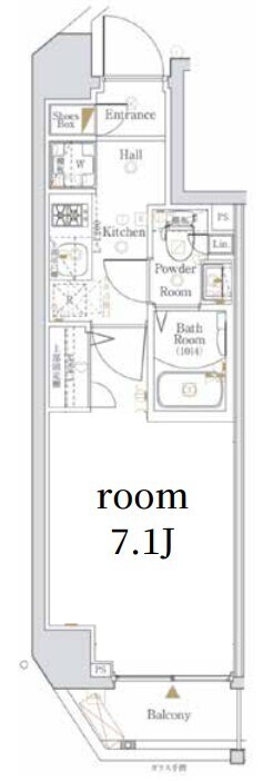 練馬駅 徒歩6分 6階の物件間取画像