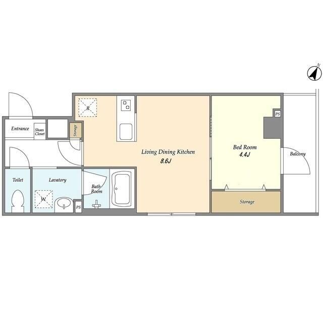 ＬＯＣ’Ｓ赤羽志茂の物件間取画像