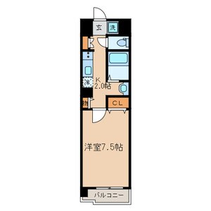 六郷土手駅 徒歩10分 4階の物件間取画像