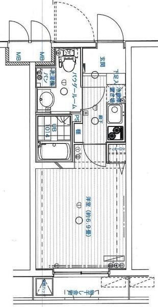 シンシティー板橋大山の物件間取画像