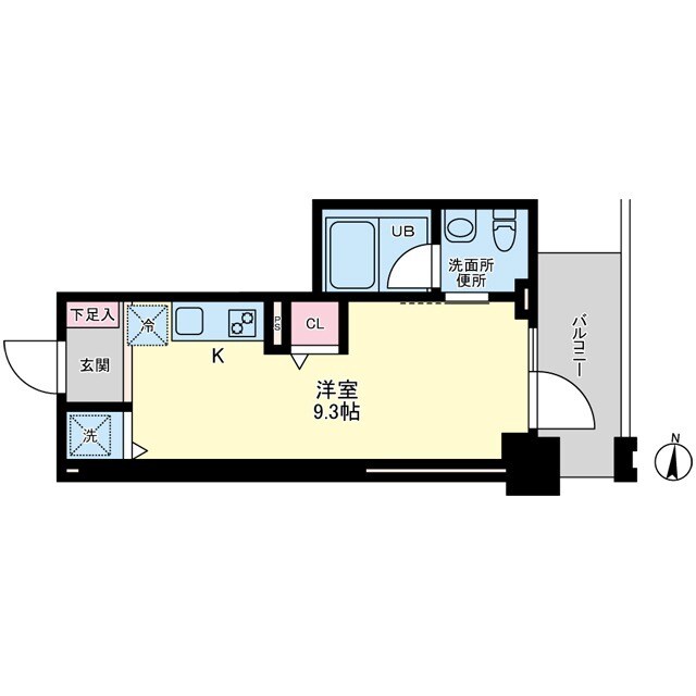 板橋本町駅 徒歩4分 5階の物件間取画像