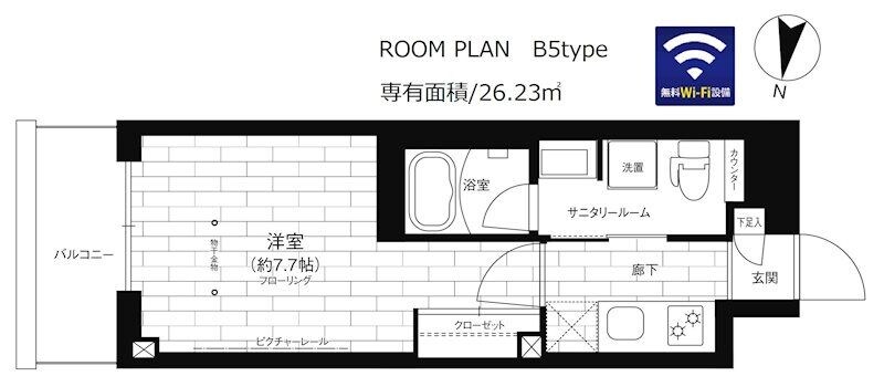 ステージファースト平和台の物件間取画像