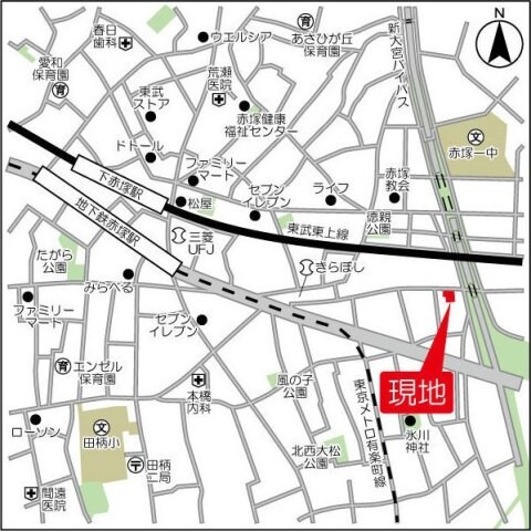 アルファコート下赤塚の物件内観写真