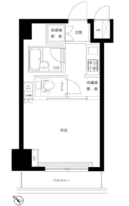 ルーブル豊島千石の物件間取画像