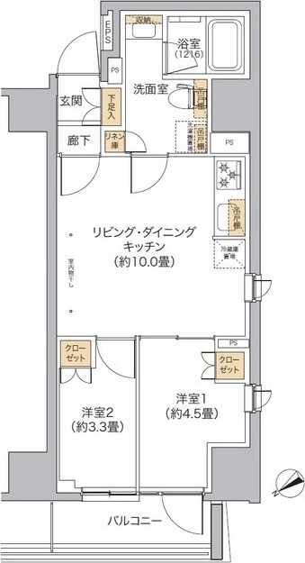 新宿西口駅 徒歩4分 14階の物件間取画像
