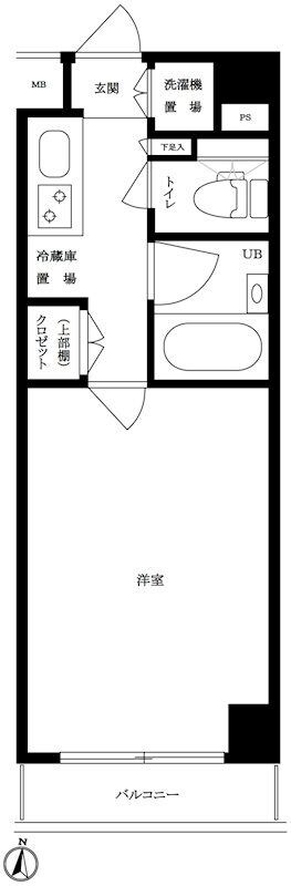 ルーブル豊島千川の物件間取画像