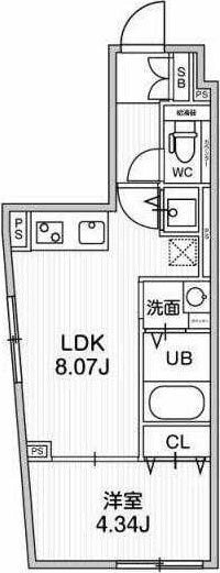 ＡＬＴＥＲＮＡ早稲田の物件間取画像