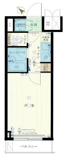 茗荷谷駅 徒歩7分 3階の物件間取画像