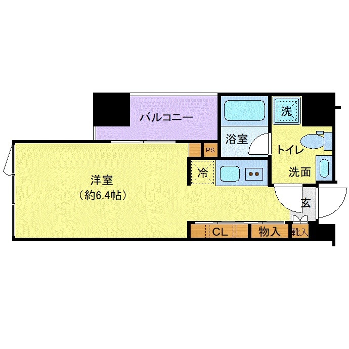 グランヴァンジーベック板橋の物件間取画像