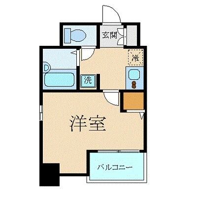 エスコート東大前の物件間取画像