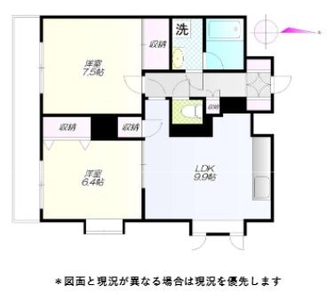 光が丘駅 徒歩15分 1階の物件間取画像